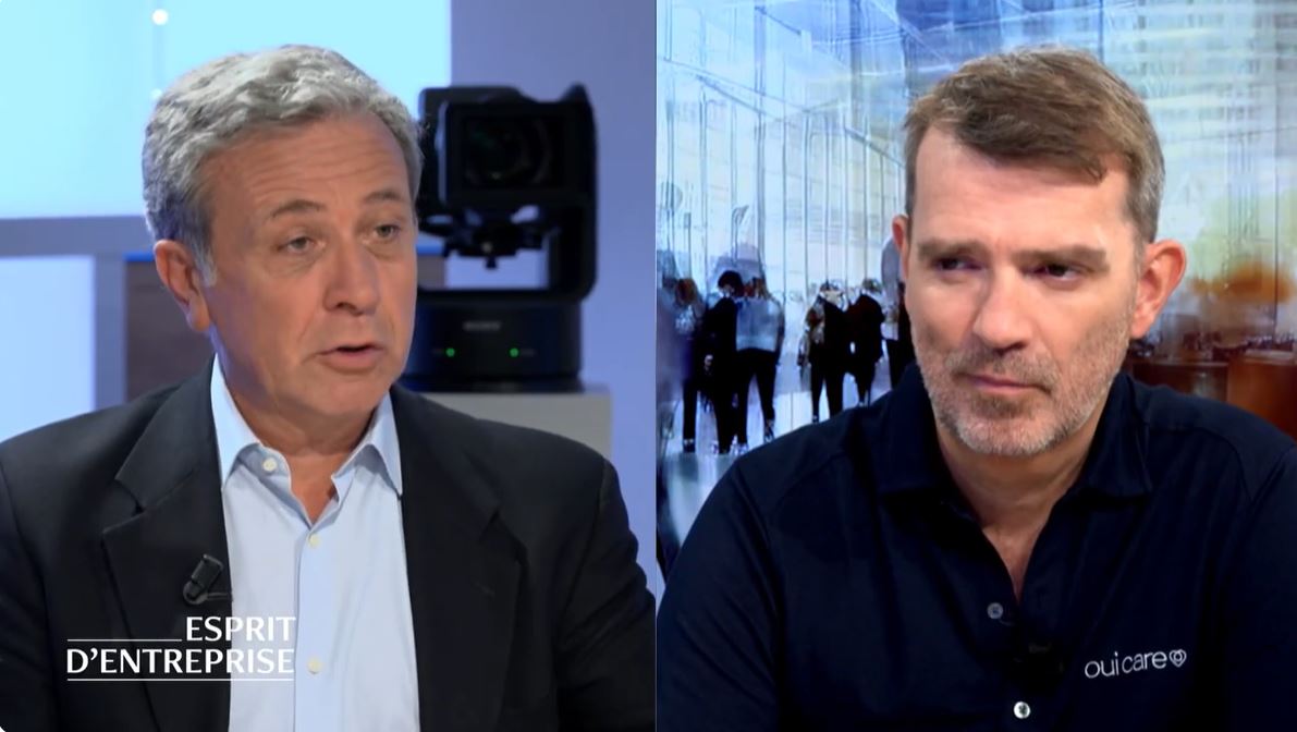 Guillaume Richard, président fondateur du groupe Oui Care, interrogé par Gaëtan de Capèle