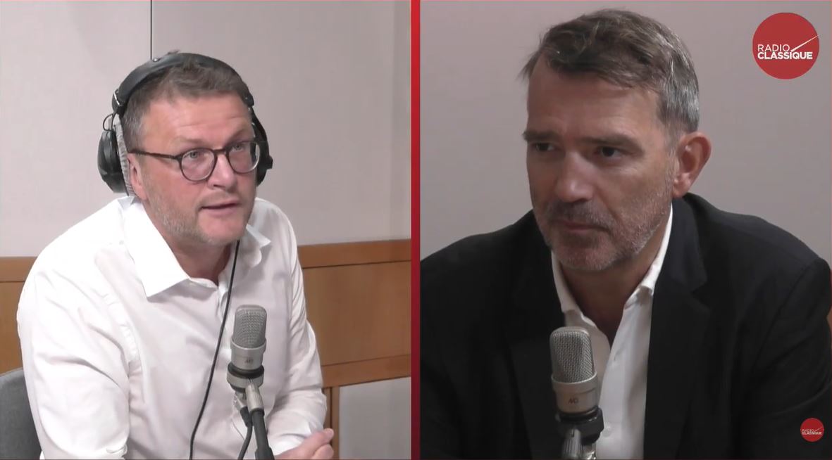 Guillaume Richard interviewé sur Radio Classique
